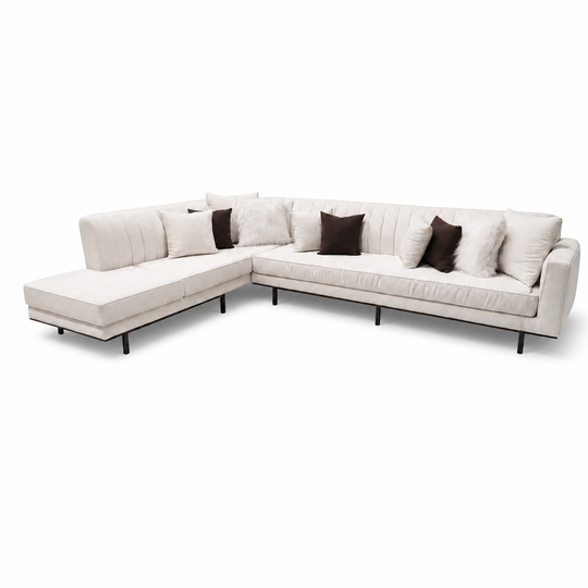 Mirella Sectional Sofa - white background product view