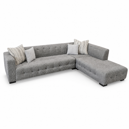 Piercy Sectional Sofa - white background product view