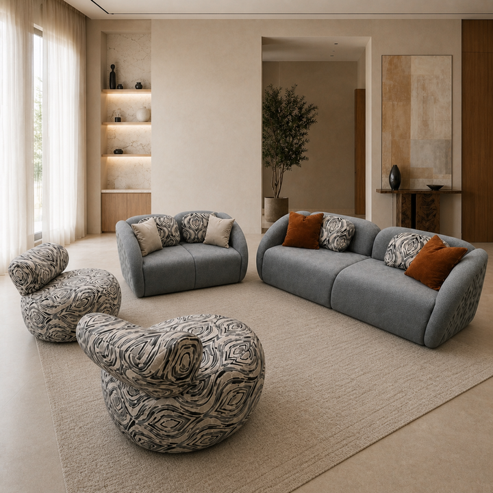 TV Sofa-Set - lifestyle front-left view
