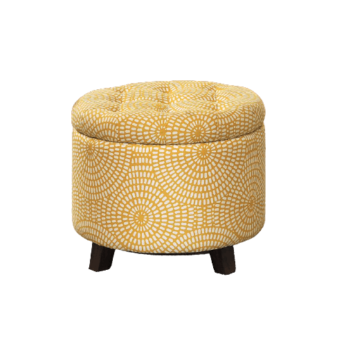 Reese Ottoman - product view 1