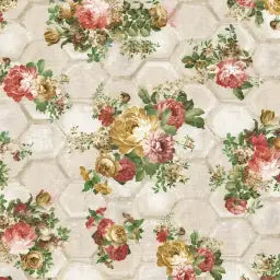 Patterned Sabina cotton swatch