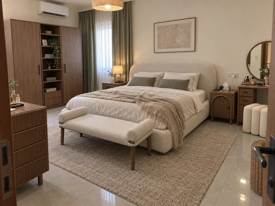 
Ghaym Bedroom Set — in a Saudi home