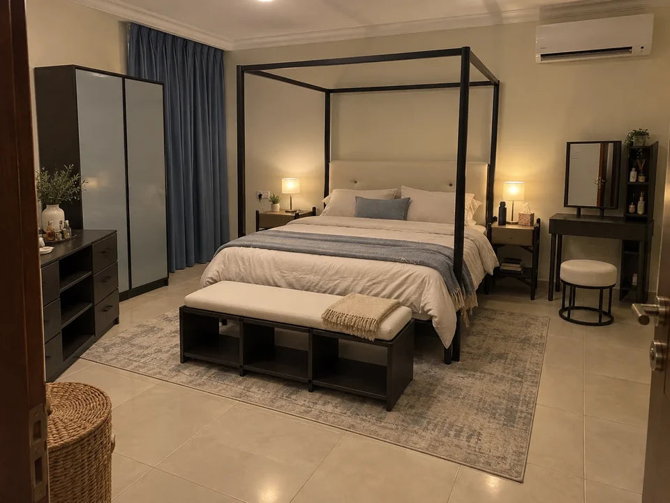 
Riwaq Bedroom Set — in a Saudi home