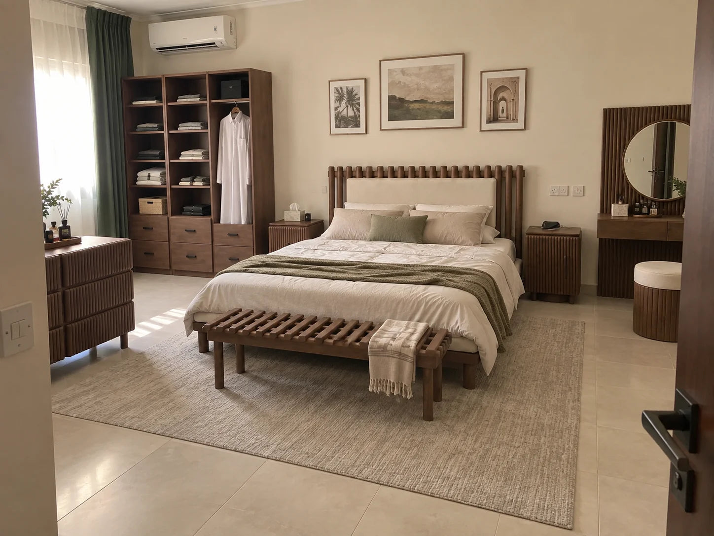 KLIK Sondos Bedroom Set — in a home bedroom