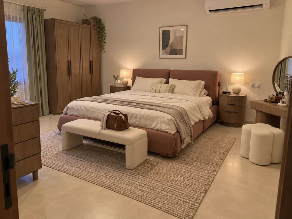 
Luma Soft-Corner Dresser — in a Saudi home
