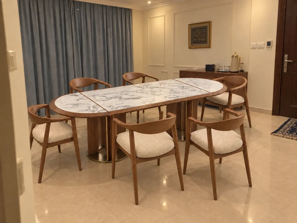 
Athlah Dining Set — in a Saudi home