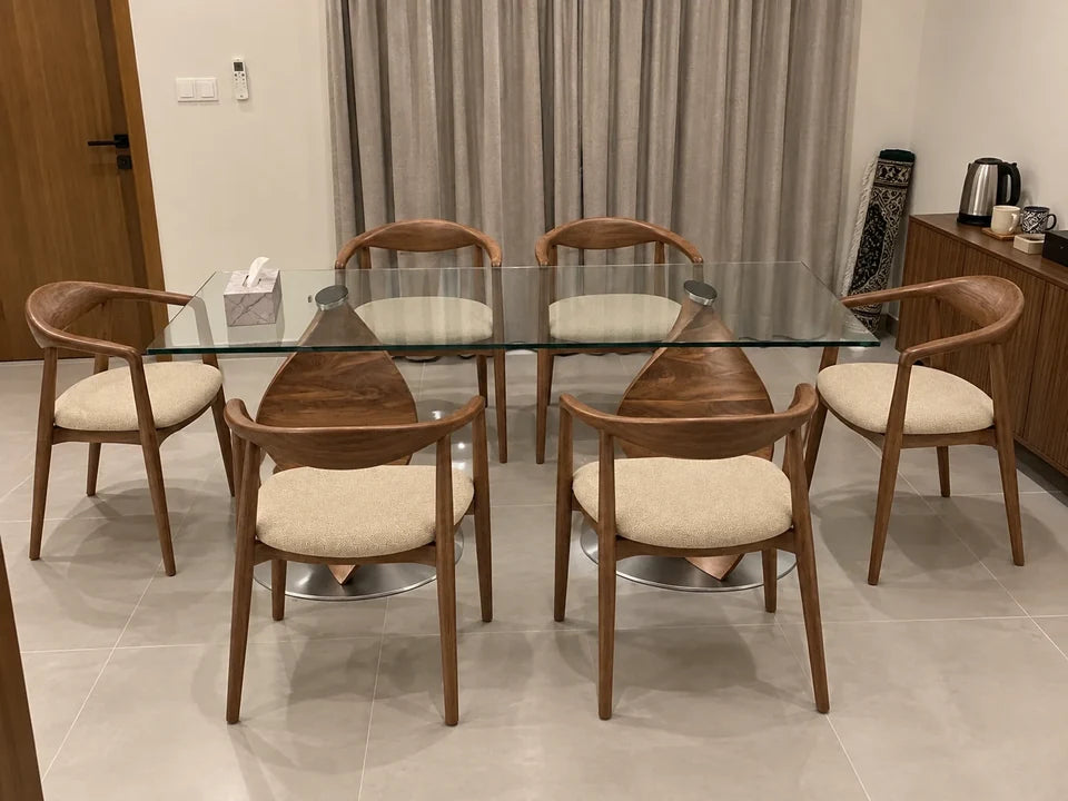 
Dawr Dining Set — in a Saudi home