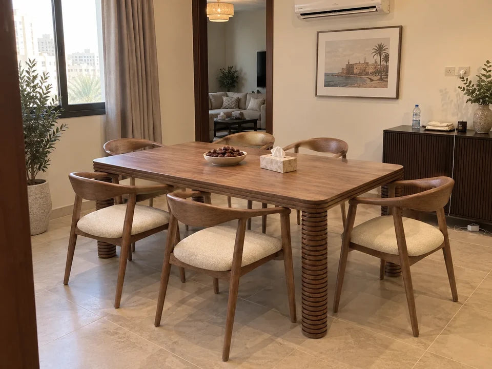 
Mada Dining Set — in a Saudi home
