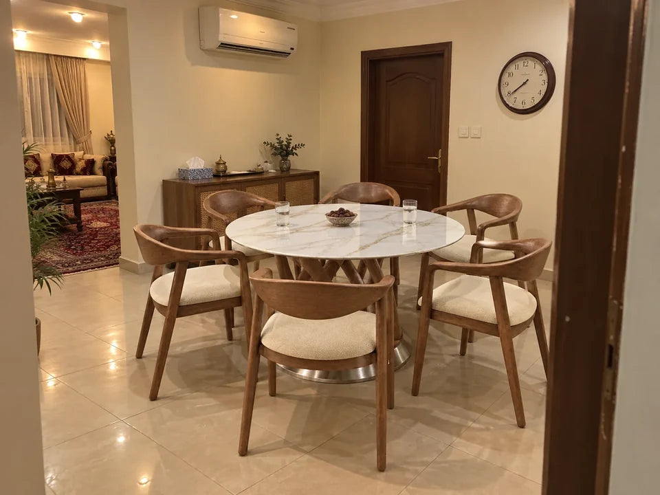 
Masar Dining Set — in a Saudi home