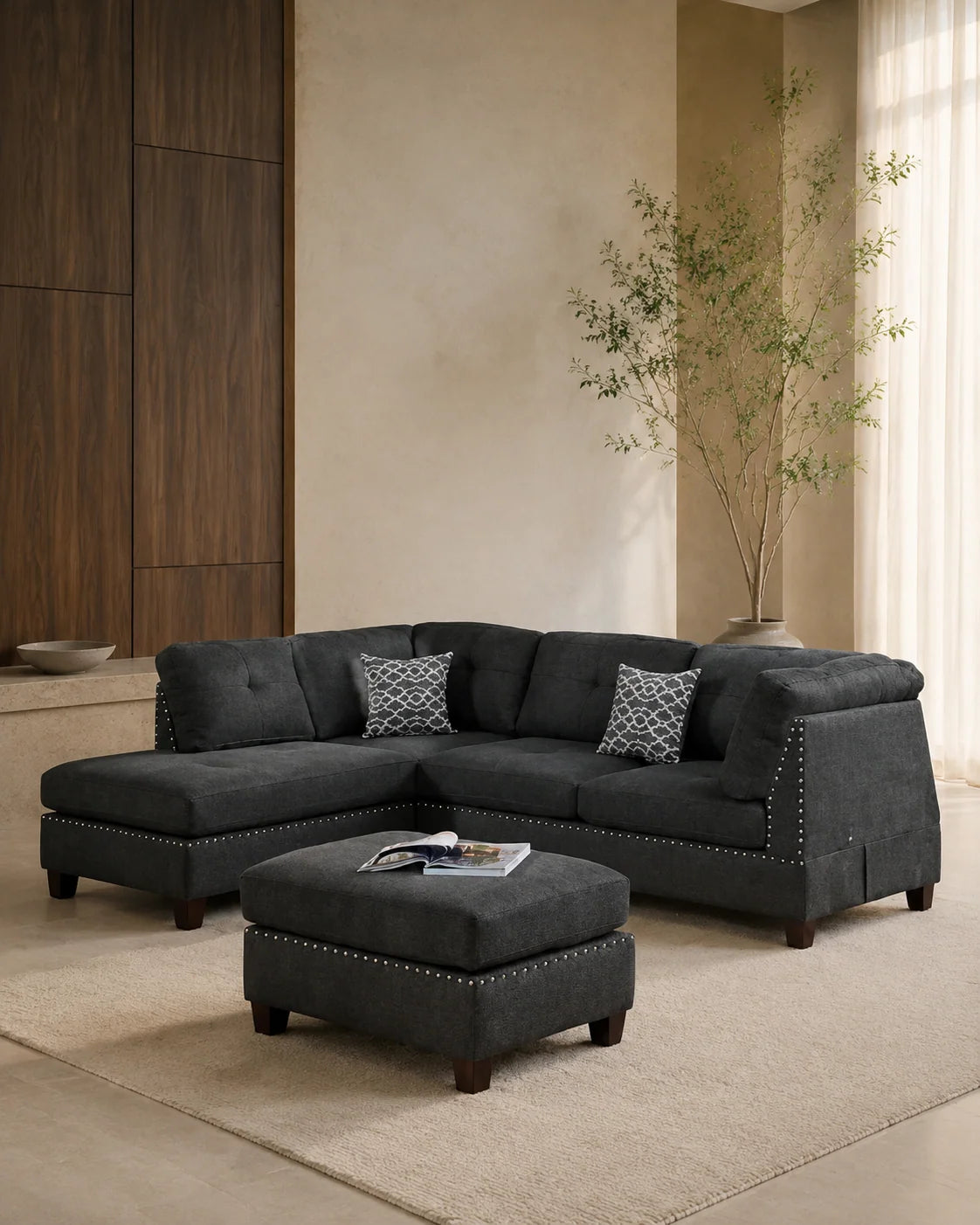 Hazel sectional — styled room inspiration