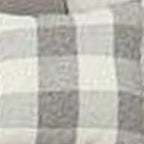 Grey pattern fabric swatch