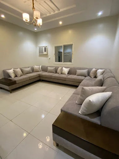 A full-room seating arrangement — KLIK customer-home photograph