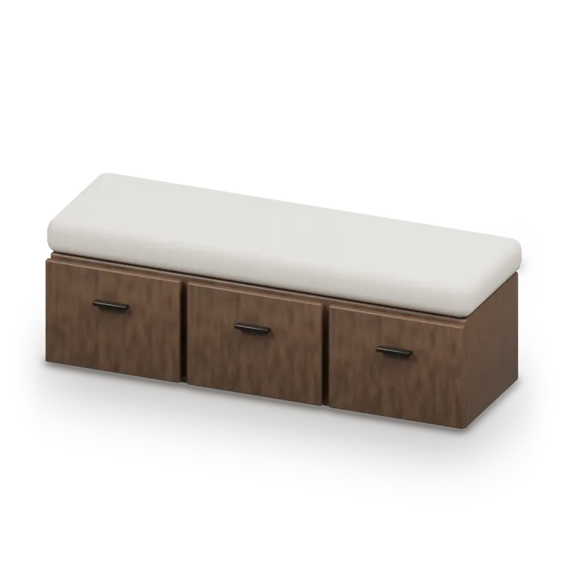 Afaq Drawer Bench
