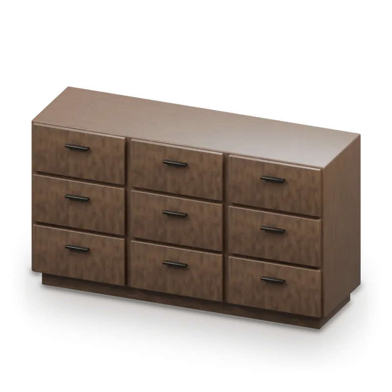 Afaq Nine-Drawer Dresser