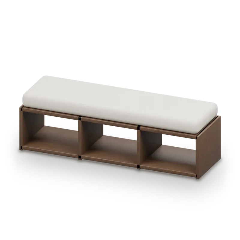 Rukn Shelf Bench