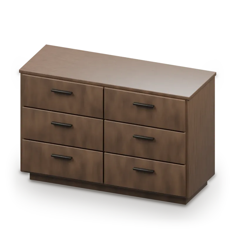 Sahil Six-Drawer Dresser