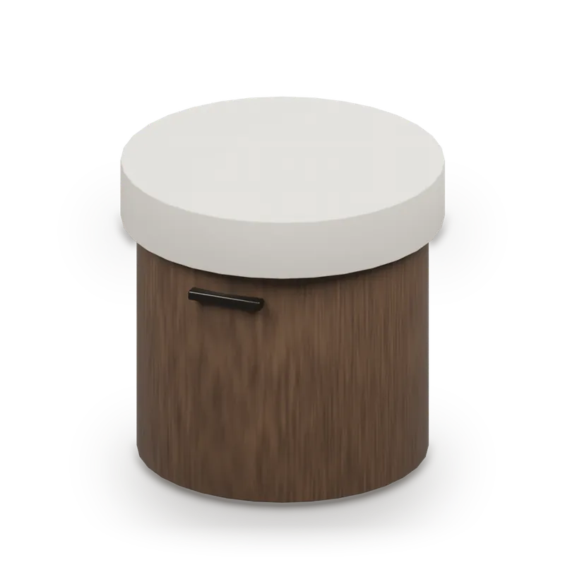 Satr Round Storage Stool