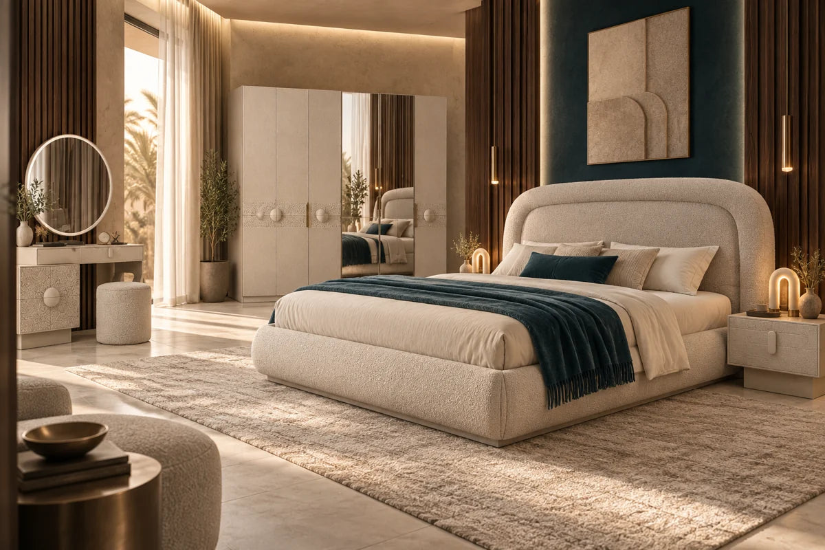 KLIK Trend bedroom furniture in an illustrative hospitality room