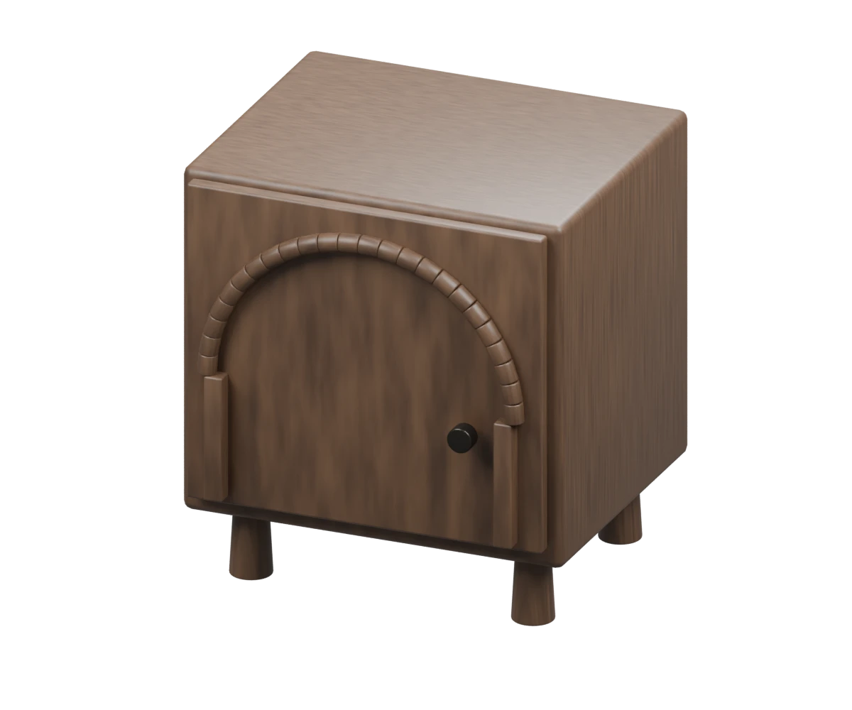 KLIK Hilal Arched Bedside