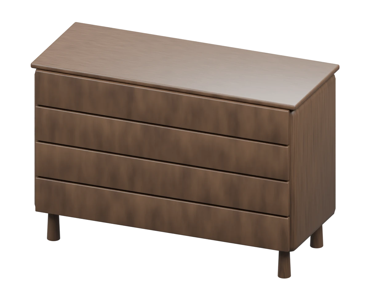 KLIK Luma Soft-Corner Dresser