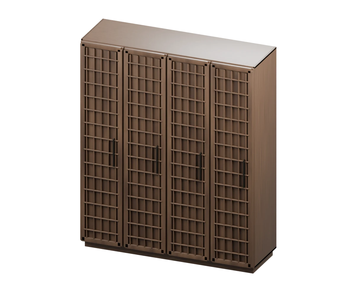 KLIK Naqsh Lattice Wardrobe