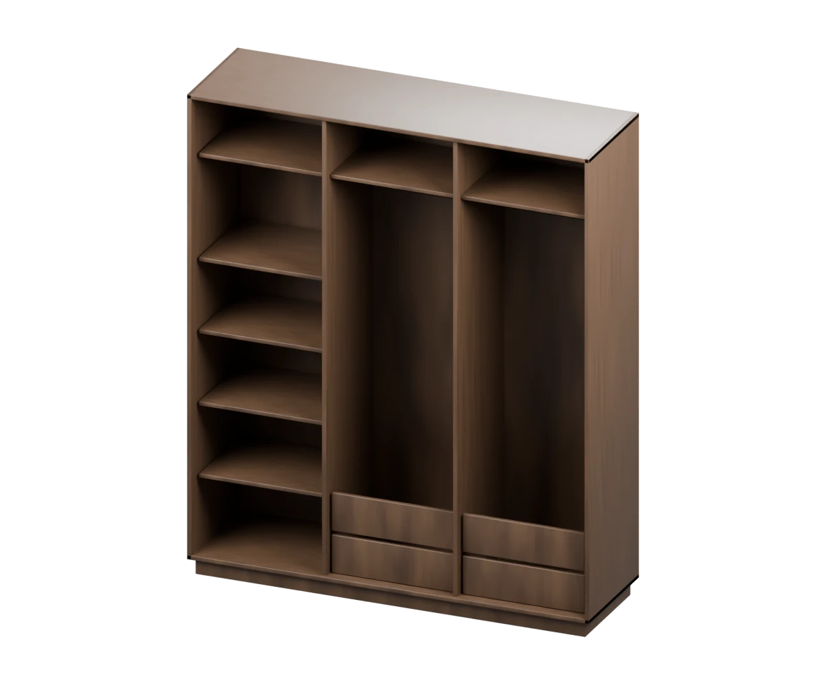 KLIK Rawaq Open Wardrobe