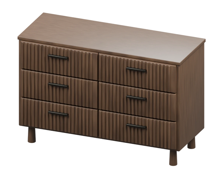 Reed Fluted Dresser