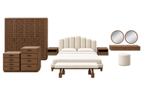 Qamar Bedroom Set, overall view
