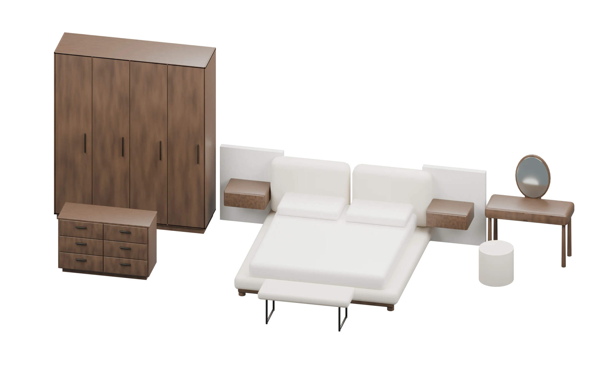 KLIK Rimal Bedroom Set