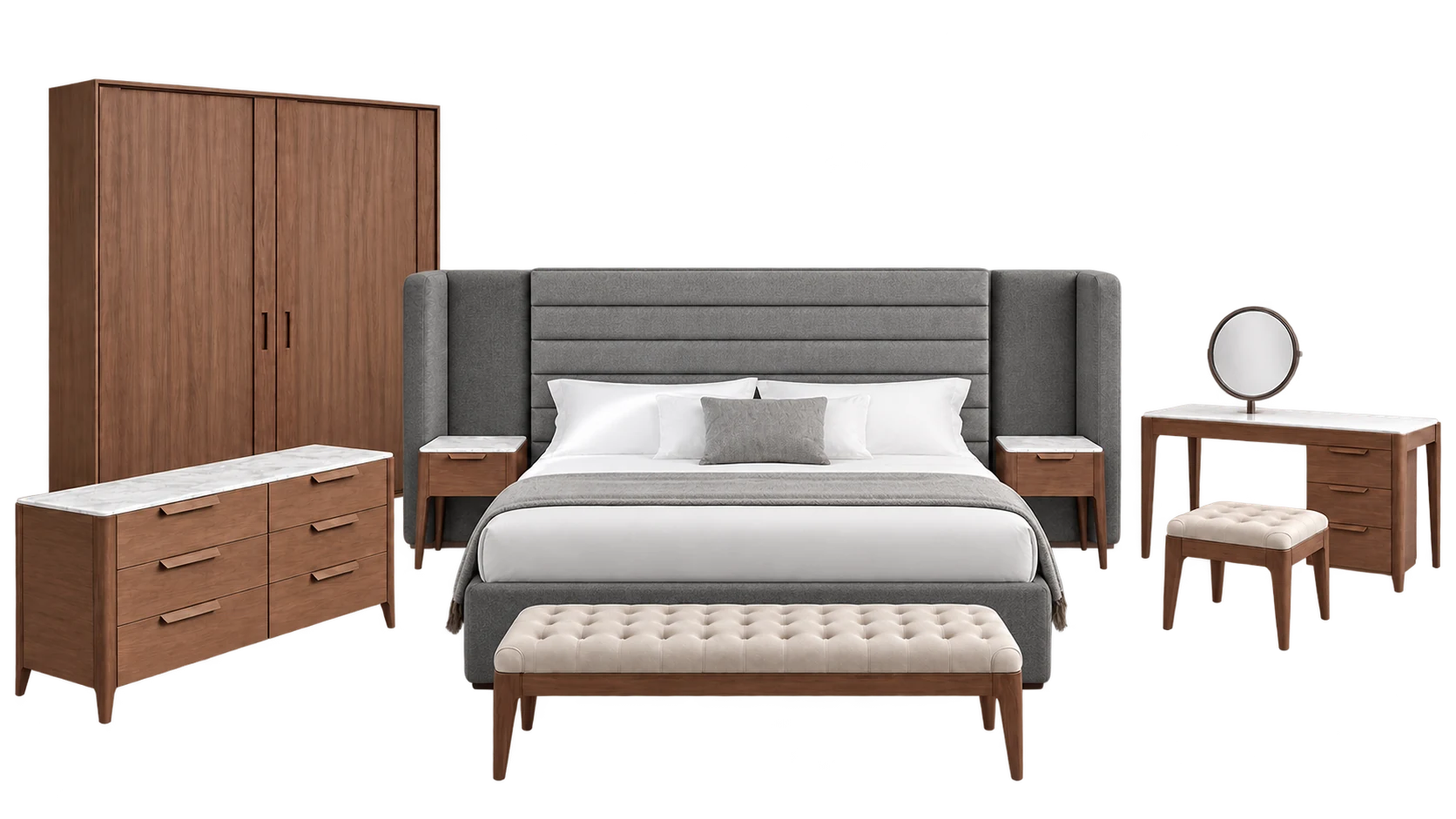 KLIK Sahab — Bedroom Set