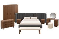 Sukun Bedroom Set, overall view