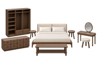 Waha Bedroom Set, overall view